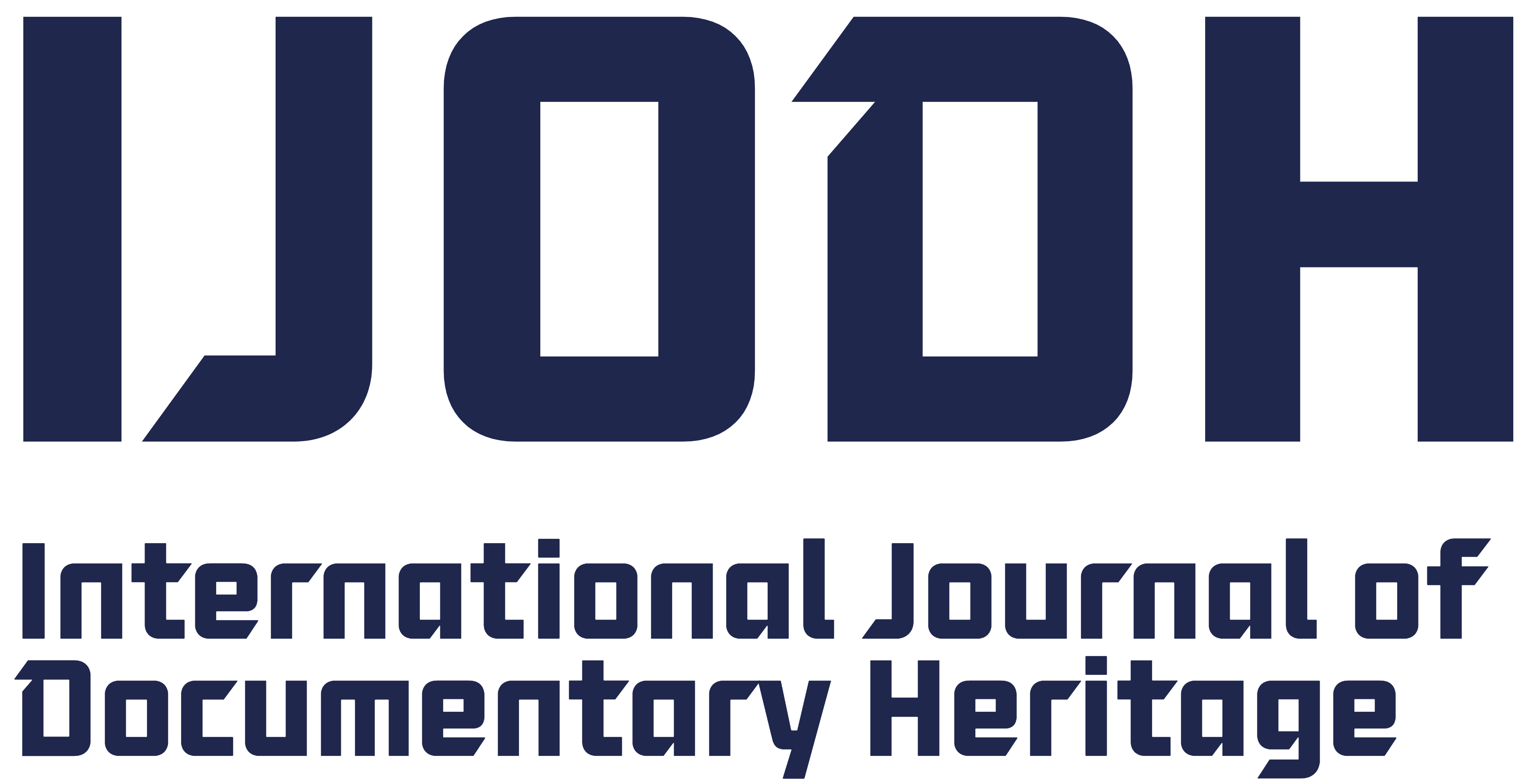 International Journal of Documentary Heritage